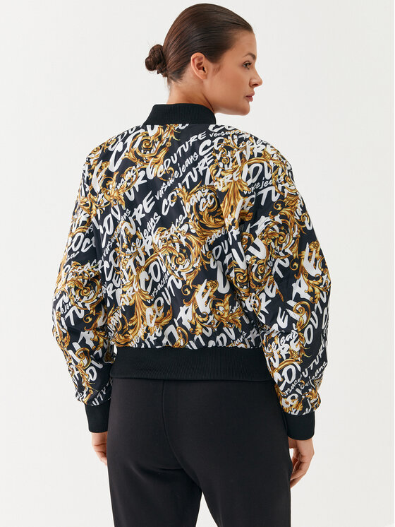Versace Jeans Couture Kurtka bomber 73HAT408 Kolorowy Relaxed Fit