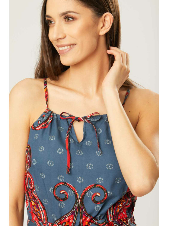 QUIOSQUE QUIOSQUE Každodenné šaty 4JU006 Červená Regular Fit