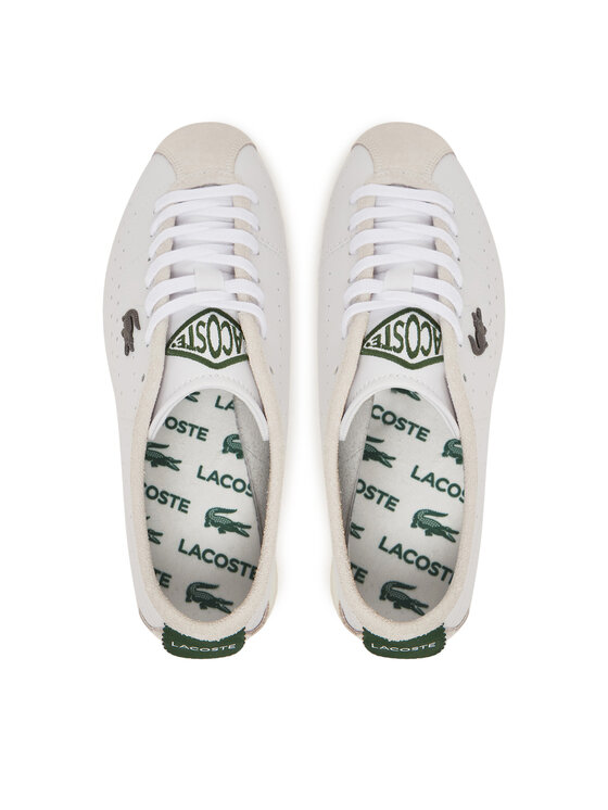 Lacoste Lacoste Snīkeri Club-Low Leather 7-49SFA0043 Balts