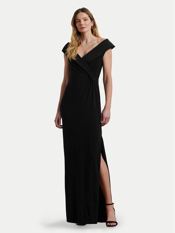 LAUREN RALPH LAUREN Lauren Ralph Lauren Večerní šaty 253863940001 Černá Slim Fit