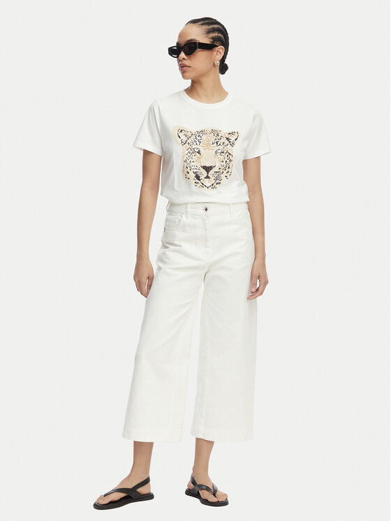 LOLA CASADEMUNT LOLA CASADEMUNT T-shirt MS2615009 Bijela Regular Fit