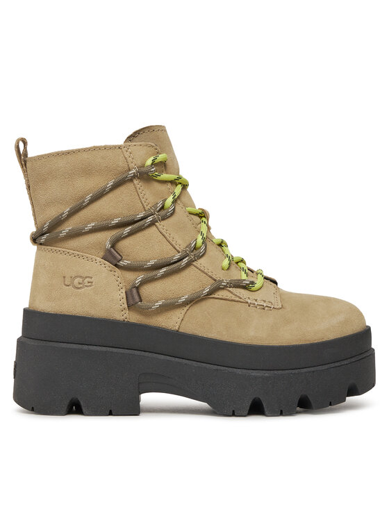 Ugg Ugg Gležnjače W Brisbane Lace Up 1143841 Bež
