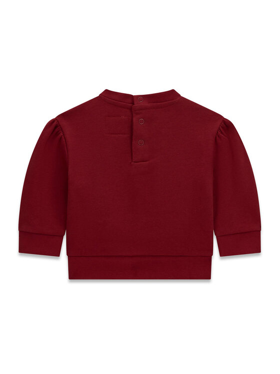 Guess Guess Džemperis ar kapuci K6BQ02 K5894 Bordo Regular Fit