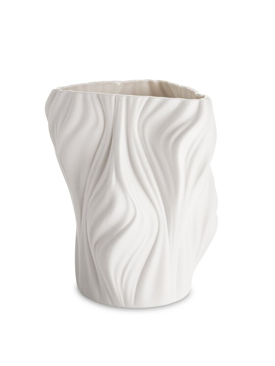 MIAhome MIAhome Wazon porcelanowy IRREGULAR Biały