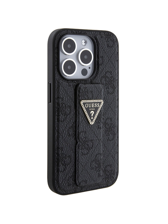 Guess Guess Etui na telefon iPhone 15 Pro Czarny
