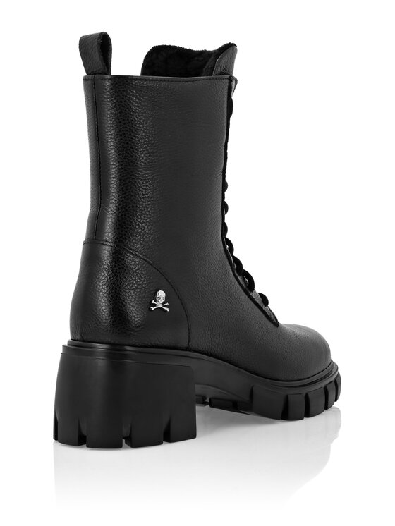 PHILIPP PLEIN PHILIPP PLEIN Kotníková obuv 23117 Černá