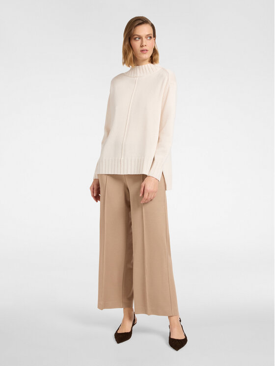 Elena Mirò Elena Mirò Maglione M474Z000607N002 Bianco Regular Fit