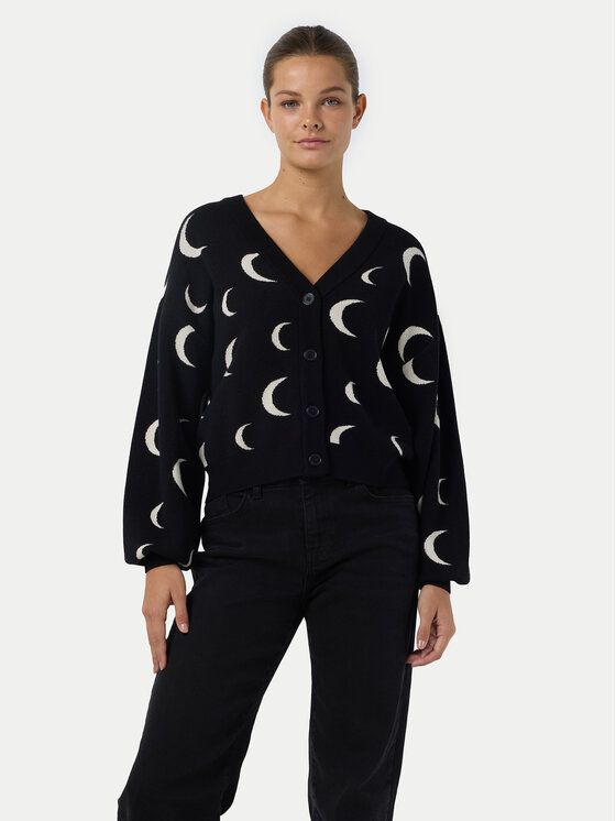 Noisy May Noisy May Cardigan Charlott 27029727 Nero Regular Fit