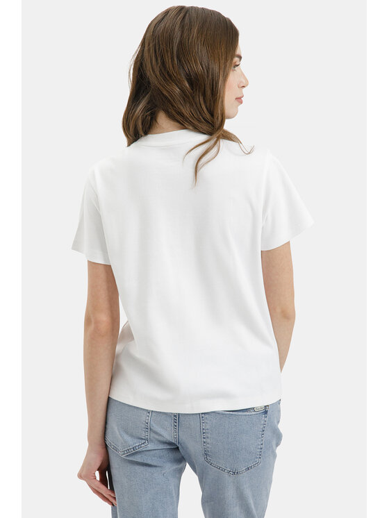 Cross Jeans Cross Jeans T-Shirt 56259-008 Biały