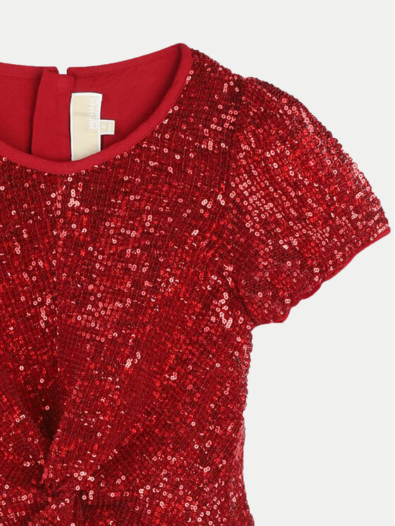 MICHAEL KORS KIDS MICHAEL KORS KIDS Елегантне плаття R30168 D Червоний Regular Fit