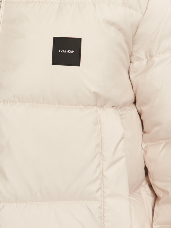 Calvin Klein Calvin Klein Kurtka zimowa K10K113476 Beżowy Regular Fit