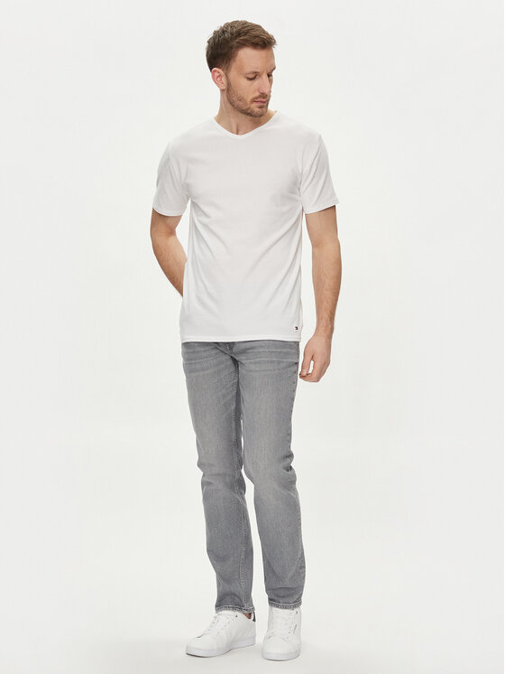 Tommy Hilfiger Tommy Hilfiger Súprava tričiek UM0UM03137 Biela Regular Fit