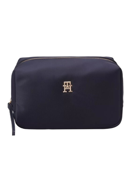 Kosmetyczka Tommy Hilfiger, Granatowa, MY TOMMY IDOL WASHBAG AW0AW13659