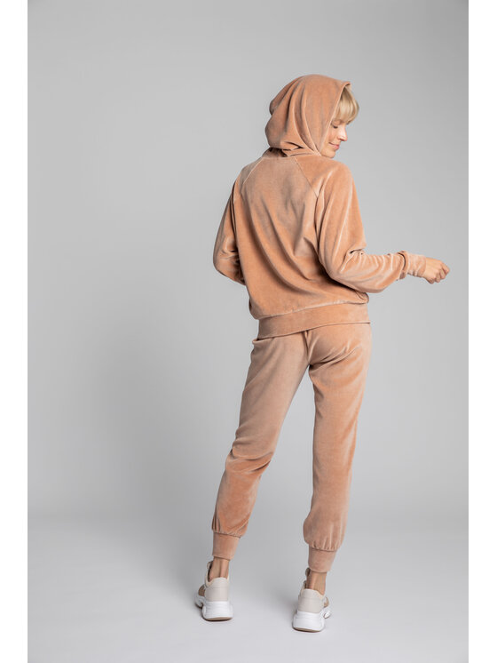 LaLupa LaLupa Bluza LA013 Beżowy Comfortable Fit