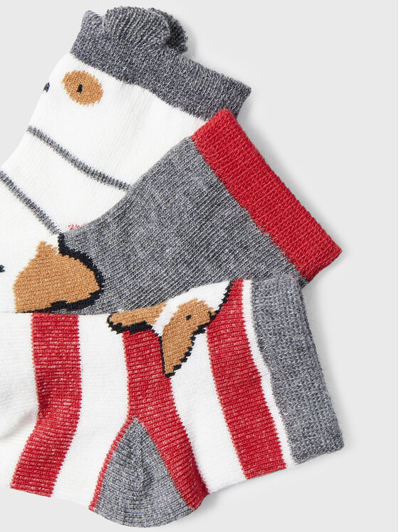 Set di 3 paia di calzini lunghi da bambini 9537