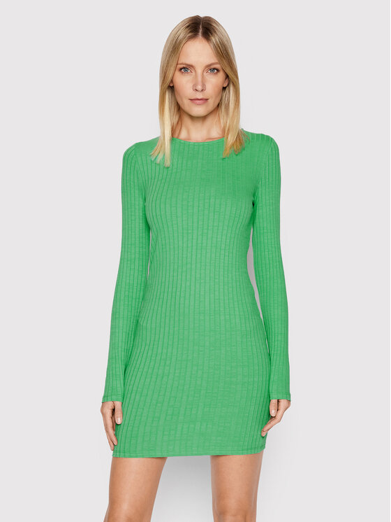 Noisy May Noisy May Ежедневна рокля Paula 27021494 Зелен Slim Fit