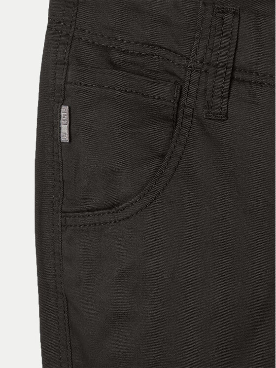 NAME IT NAME IT Spodnie materiałowe Bamgo 13151735 Czarny Regular Fit