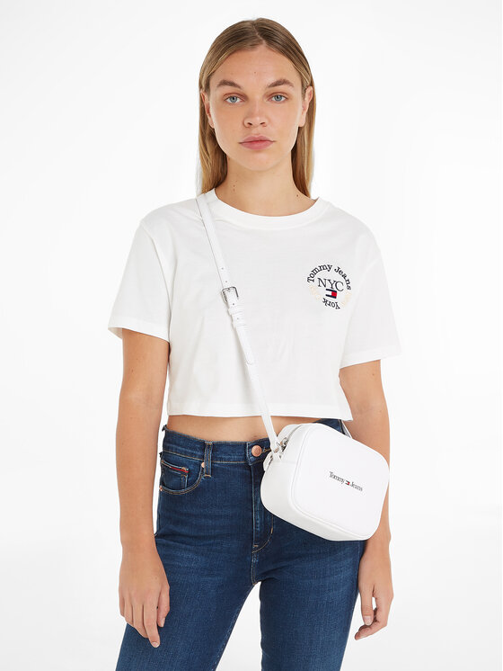 Tommy Jeans Tommy Jeans Borsetta Camera bag AW0AW15029 Bianco