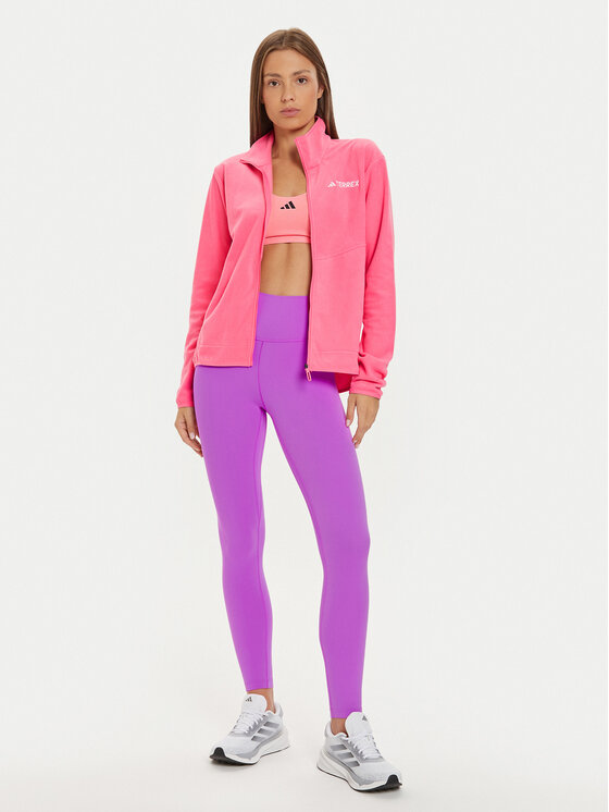 adidas adidas Felpa di pile Terrex Multi IX7710 Rosa Regular Fit