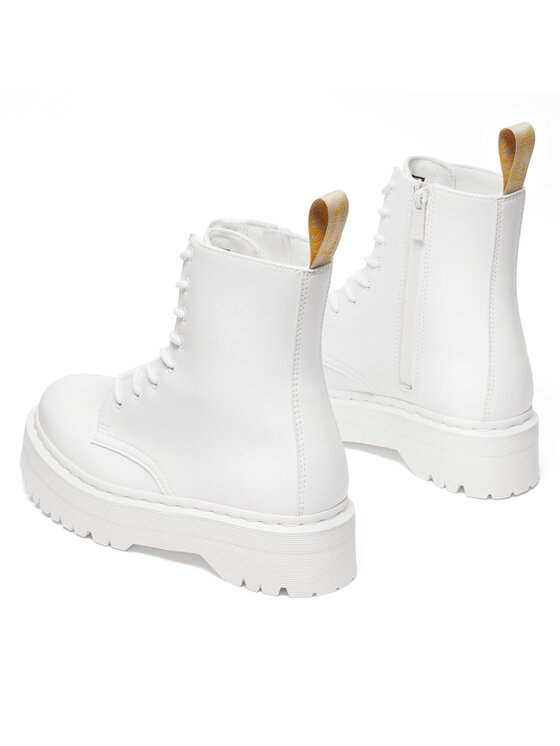 Dr. Martens Dr. Martens Кубинки Vegan Jadon II Mono Бял