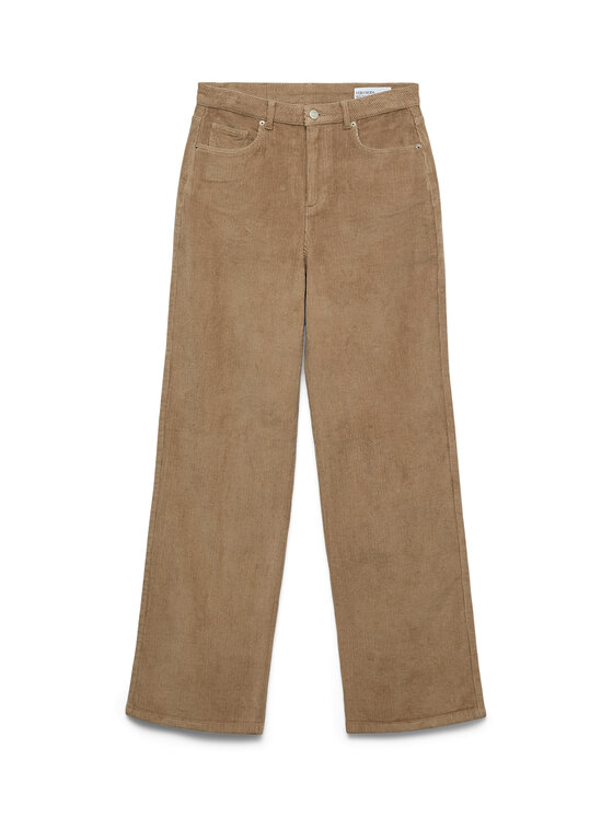Vero Moda Vero Moda Pantaloni din material Tessa 10315350 Bej Wide Leg