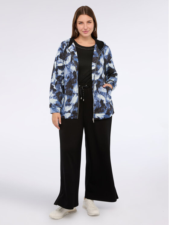 Fiorella Rubino Fiorella Rubino Bluza G855L008674N0Z3 Czarny Regular Fit