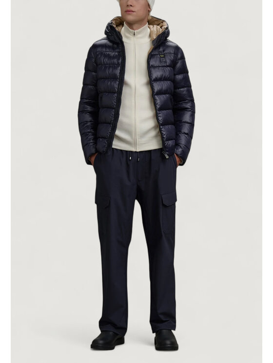 Blauer Blauer Μπουφάν χειμωνιάτικο ADAMS Μπλε Casual Fit