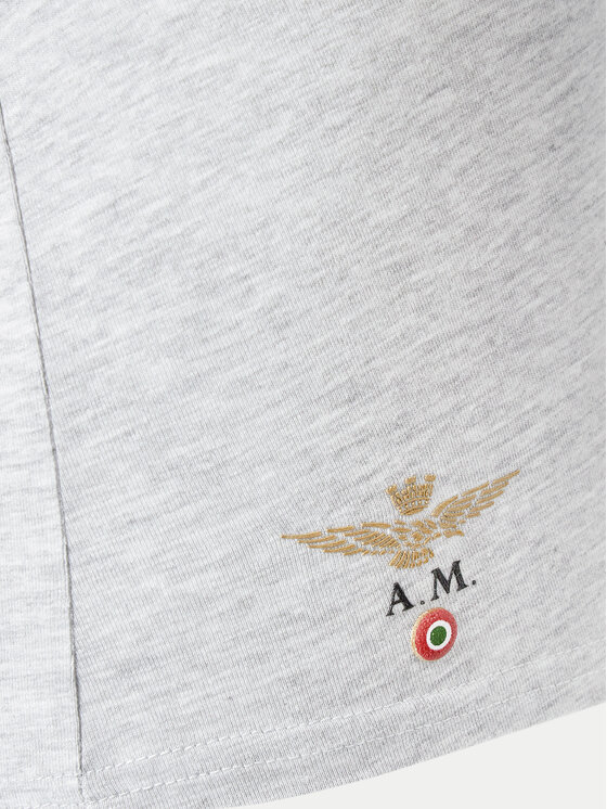 Aeronautica Militare Aeronautica Militare 2 darab boxer AM1UBX002 Szürke