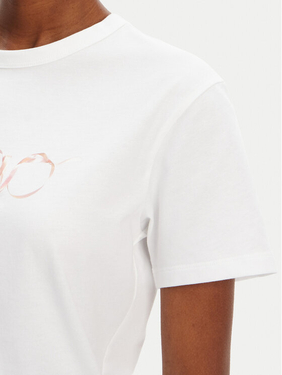HUGO HUGO T-Shirt Damacia_5 50544868 Bílá Regular Fit