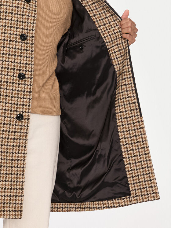 HUGO Hugo Cappotto di transizione Maver2432 50518127 Marrone Regular Fit