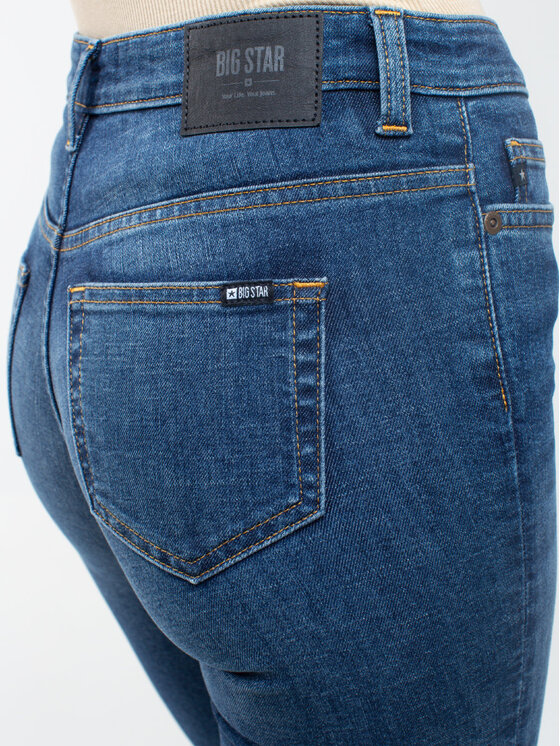 BIG STAR BIG STAR Jeansy ADELA_512_190 Granatowy Skinny Fit