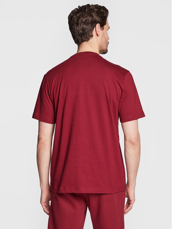 Champion Champion Тишърт Bookstore Logo 217882 Бордо Regular Fit