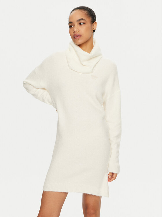 Liu Jo Liu Jo Rochie tricotată WF4430 MA49P Écru Regular Fit
