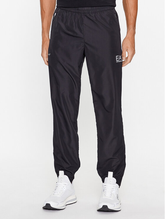 EA7 Emporio Armani EA7 Emporio Armani Jogginganzug 8NPV08 PN4HZ 0200 Schwarz Regular Fit