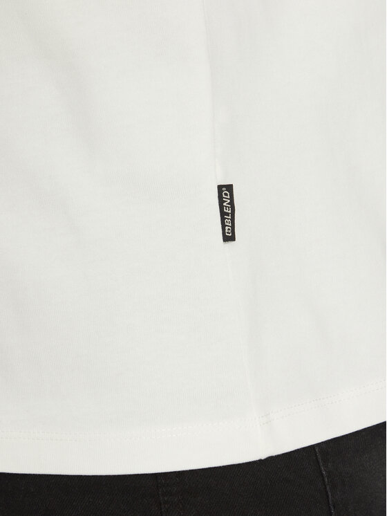 Blend Blend T-Shirt 20718280 Biały Regular Fit