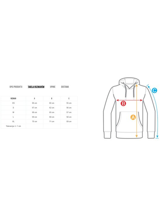 PITBULL PITBULL Bluza Bluza damska z kapturem oversize Sweetie-Chu L Czarny Regular Fit