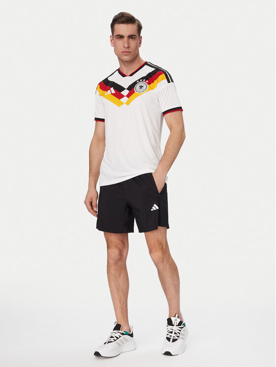 adidas adidas Maglietta tecnica Germany 26 Home Replica KD8363 Bianco Slim Fit