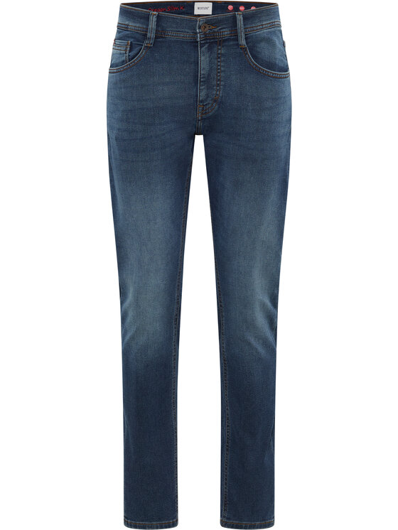 Mustang Mustang Jeansy Style Oregon Slim Niebieski Slim Fit
