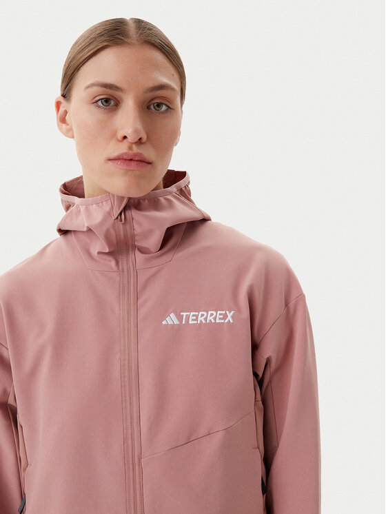 adidas adidas Softshellová bunda Terrex Multi JC6861 Růžová Regular Fit