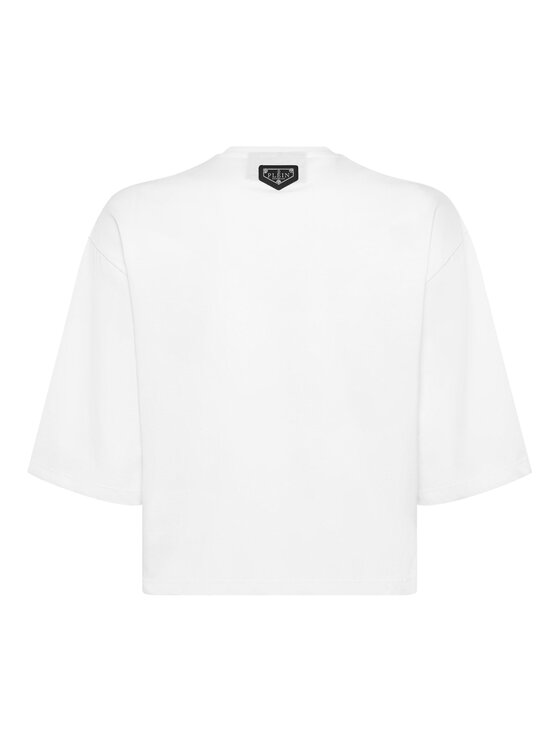 PHILIPP PLEIN PHILIPP PLEIN T-shirt 25627 Bianco Regular Fit
