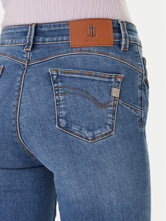 Fracomina Fracomina Jeans hlače FP26SV8020D46002 Modra Bootcut Fit