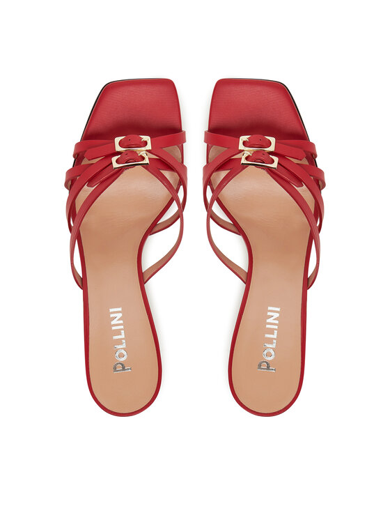 Pollini Pollini Klapki SA28217C0MTC0501 Czerwony