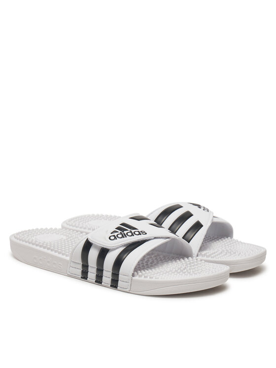 adidas adidas Παντόφλες adissage F35573 Λευκό