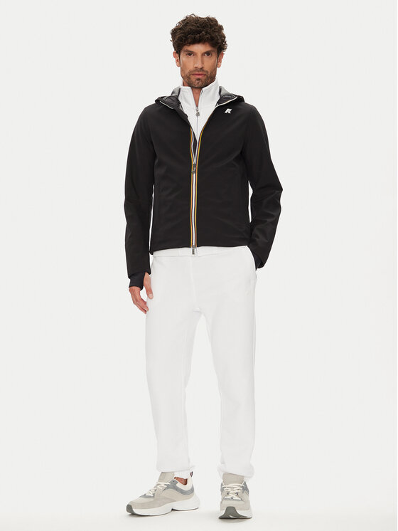 K-Way K-Way Regenjacke Jacko K5123GW Schwarz Regular Fit