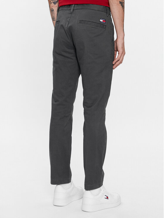 Tommy Jeans Tommy Jeans Chinos Austin DM0DM18339 Szürke Slim Fit