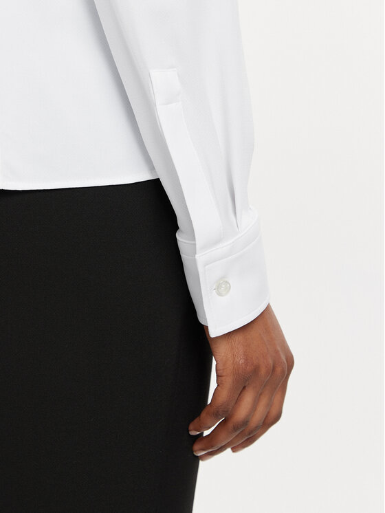 BOSS Boss Srajca Boanna 50518181 Bela Extra Slim Fit