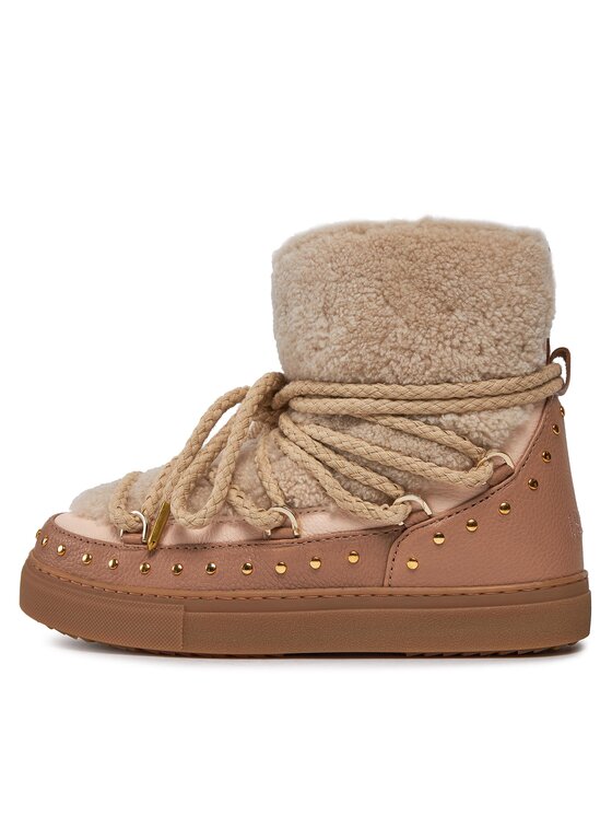 Inuikii Inuikii Stivali da neve Curly Rock 75102-076 Beige