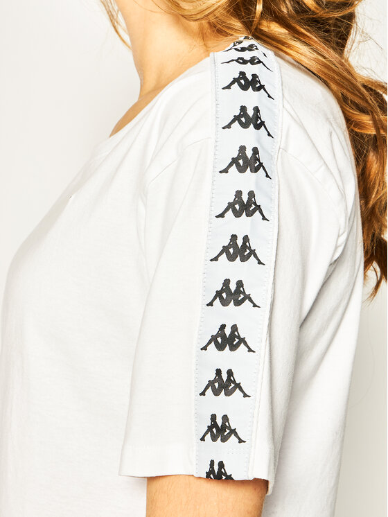 Kappa Kappa T-Shirt 307066 Bílá Oversize