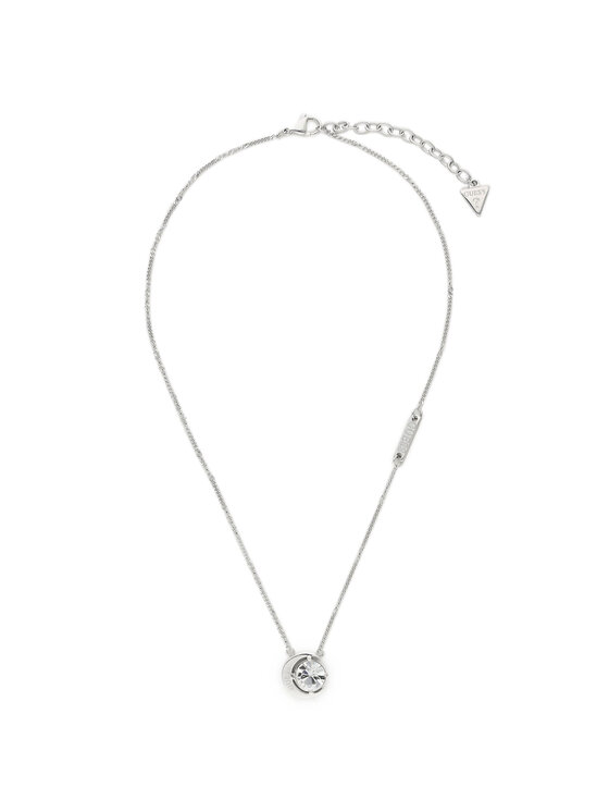 Guess Guess Náhrdelník JUBN01 190JW Stříbrná
