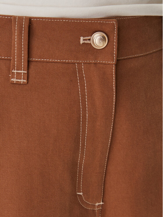 Guess Guess Traperice W6GB10 W1805 Smeđa Relaxed Fit